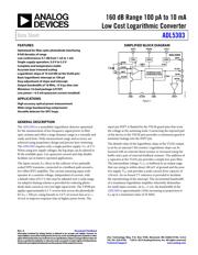 ADL5303XCPZ datasheet.datasheet_page 1