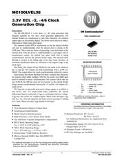 MC100LVEL38DWG 数据规格书 1