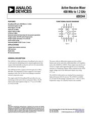 AD8344-EVAL datasheet.datasheet_page 1