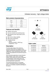 STTH3010 datasheet.datasheet_page 1