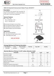 NCE3080K 数据规格书 1