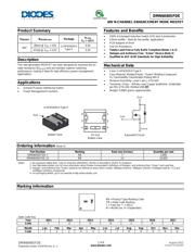 DMN6040SFDE-7 数据规格书 1
