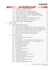 W25Q256FVFIG datasheet.datasheet_page 3