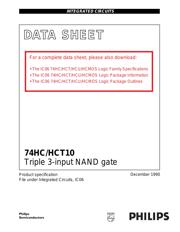 74HC10N,652 datasheet.datasheet_page 1