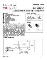 IR3315SPBF datasheet.datasheet_page 1