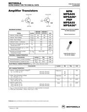 MPSA56 数据规格书 1