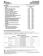 74LVCHR16245AVRE4 datasheet.datasheet_page 1