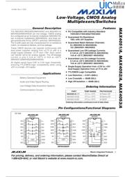 MAX4053EPE+ Datenblatt PDF