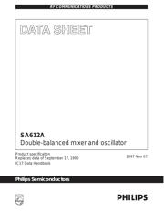 SA612AD 数据规格书 1