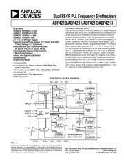 ADF4212BRUZ datasheet.datasheet_page 1