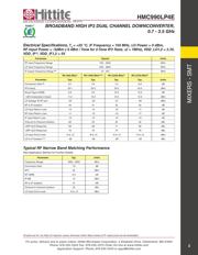 HMC990LP4E 数据规格书 4