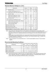 TLP748J(D4 datasheet.datasheet_page 2