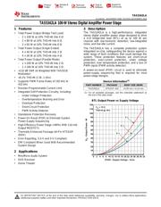 TAS5342LADDVR Datenblatt PDF