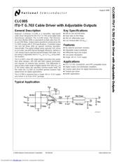 CLC005AJE datasheet.datasheet_page 1