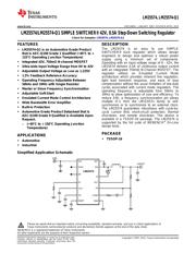 LM25574QMT/NOPB datasheet.datasheet_page 1