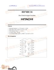 HD74HC14 datasheet.datasheet_page 1