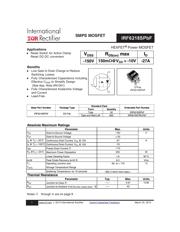 IRF6218STRLPBF Datenblatt PDF