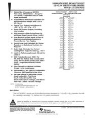 SN74ALVTH162827 datasheet.datasheet_page 1