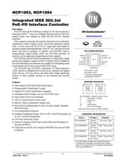 NCP1093 数据规格书 1