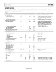 ADF4169WCCPZ 数据规格书 4
