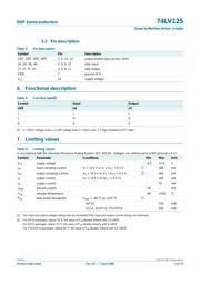 74LV125N,112 数据规格书 3