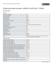 MSTB 2,5/3-STZ-5,08 1776168 数据规格书 2