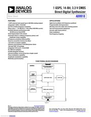 AD9910BSVZ datasheet.datasheet_page 1