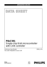 P87C591VFAA datasheet.datasheet_page 1