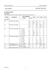 74HC04DT datasheet.datasheet_page 6