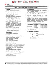 NL27WZ00USG datasheet.datasheet_page 1