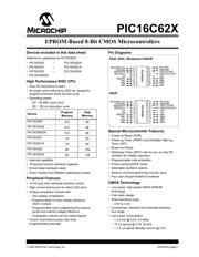 PIC16C620A-04/P datasheet.datasheet_page 3