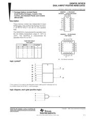 SN74F20DE4 数据规格书 1