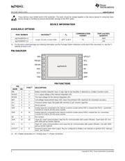 BQ27410-G1 datasheet.datasheet_page 2