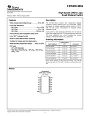 CD74HC4016PW datasheet.datasheet_page 1