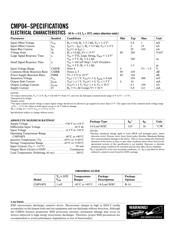 CMP04 datasheet.datasheet_page 2