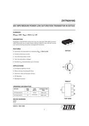 ZXTN2010Z 数据规格书 1