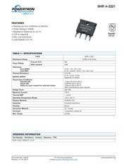 SHR 4-2321 0R010 S 1% M 数据规格书 1