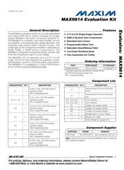 MAX9814EVKIT+ datasheet.datasheet_page 1