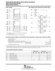 SN74ALS873BDWE4 数据规格书 2