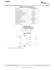 TS5A26542YZTR datasheet.datasheet_page 2