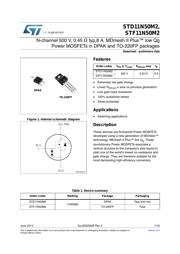 STF11N50M2 datasheet.datasheet_page 1