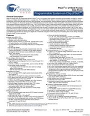 CY8C3866LTI-068 datasheet.datasheet_page 1