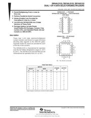 SN74ALS153 datasheet.datasheet_page 1