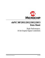 DSPIC30F3012-30I/SO Datenblatt PDF