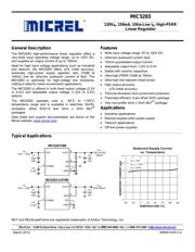 MIC5283-5.0YME 数据规格书 1