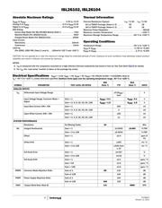 ISL26102AVZ-T datasheet.datasheet_page 4