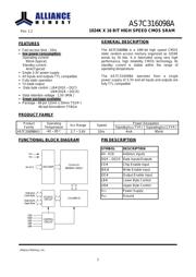 AS7C316098A-10TINTR datasheet.datasheet_page 2