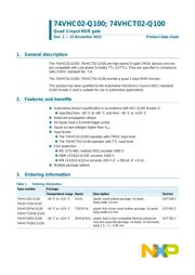 74VHCT02PW-Q100J datasheet.datasheet_page 2