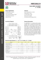 HMC526LC4TR datasheet.datasheet_page 3