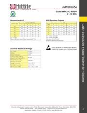 HMC526LC4TR datasheet.datasheet_page 6